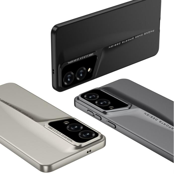 GKK - GKK Samsung Galaxy S25 Edge Fodral Slim Hard PC - Titanium Grey