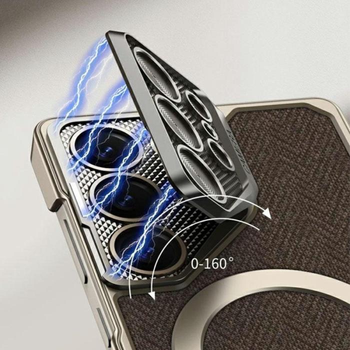 GKK - GKK Samsung Galaxy S25 Ultra Fodral Äkta läder - Blå