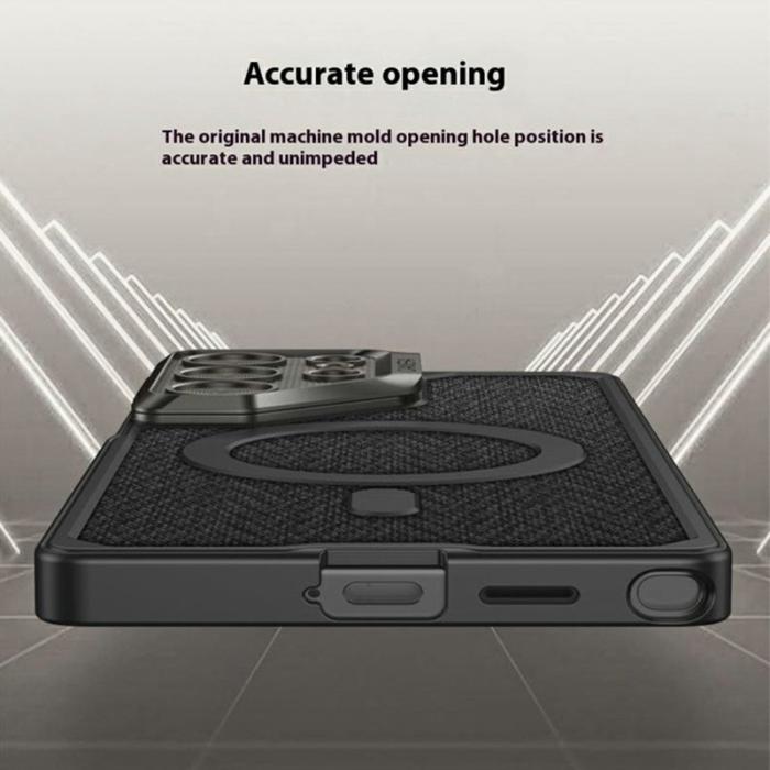 GKK - GKK Samsung Galaxy S25 Ultra Fodral Äkta läder - Svart