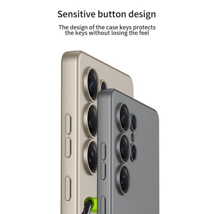 GKK - GKK Samsung Galaxy S25 Ultra Fodral - Hård PC - Kolfiber - Svart