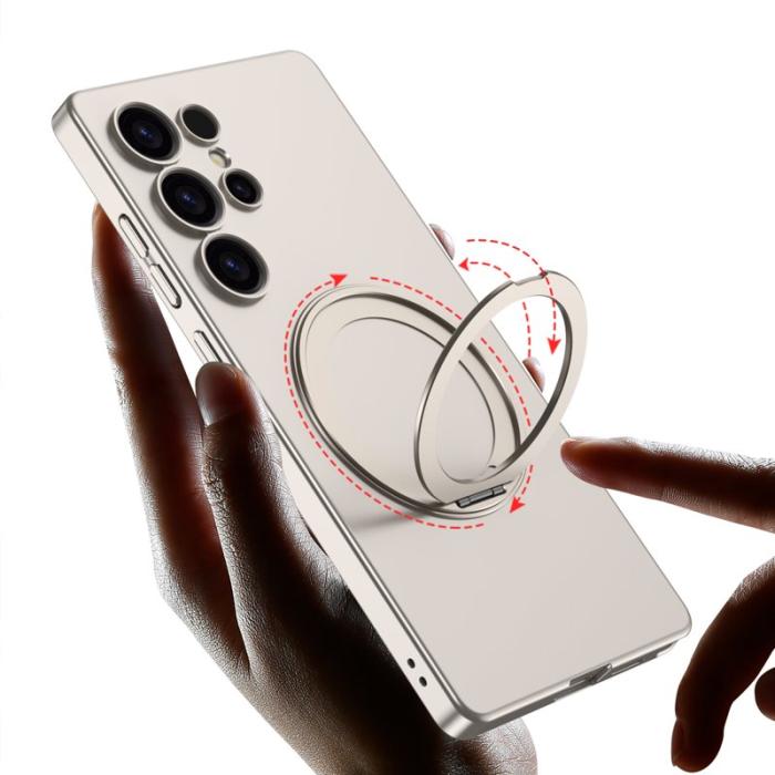 GKK - GKK Samsung Galaxy S25 Ultra Fodral - Hård PC Slim - Grå