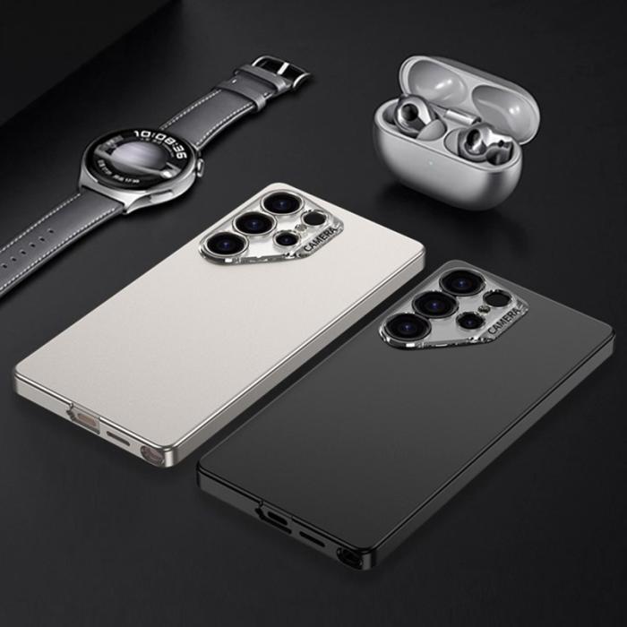 GKK - GKK Samsung Galaxy S25 Ultra Fodral - Hård PC - Titanium Grey