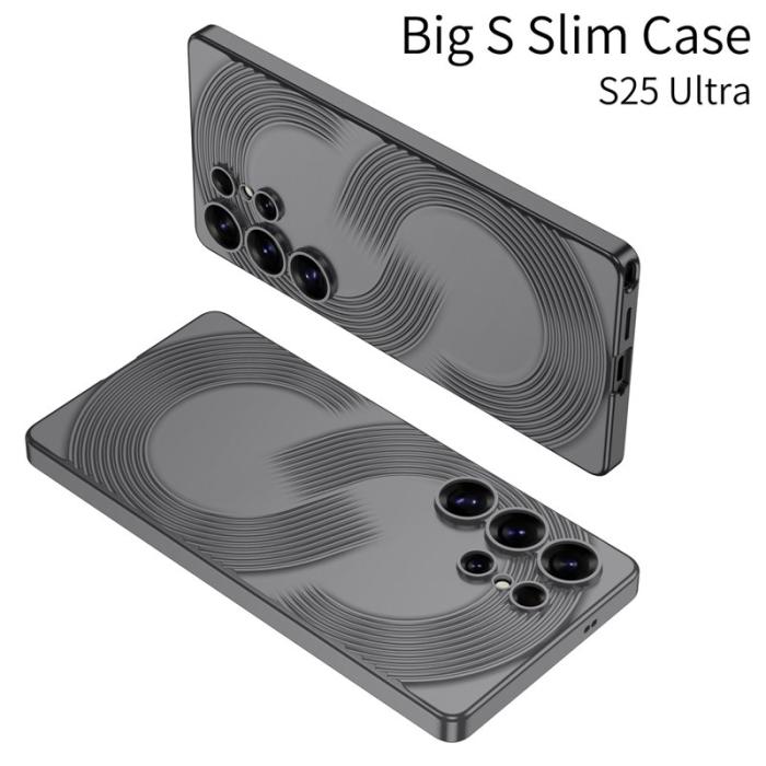 GKK - GKK Samsung Galaxy S25 Ultra Fodral Hard PC Slim - Grå