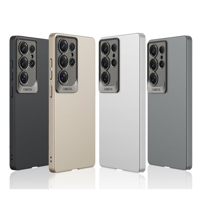 GKK - GKK Samsung Galaxy S25 Ultra Fodral Hard PC Slim - Silver