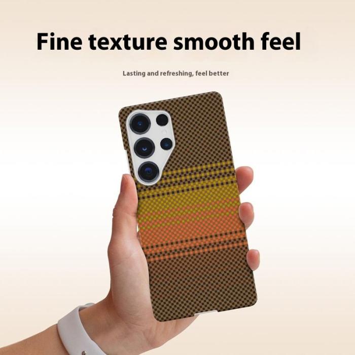 GKK - GKK Samsung Galaxy S25 Ultra Fodral Hard PC - Sunrise Gold