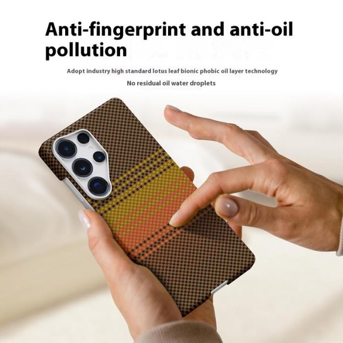 GKK - GKK Samsung Galaxy S25 Ultra Fodral Hard PC - Sunrise Gold