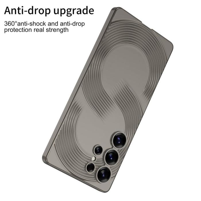 GKK - GKK Samsung Galaxy S25 Ultra Fodral Hard PC - Titanium Grey