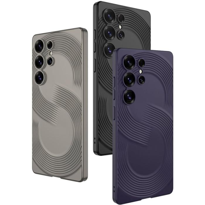 GKK - GKK Samsung Galaxy S25 Ultra Fodral Hard PC - Titanium Grey