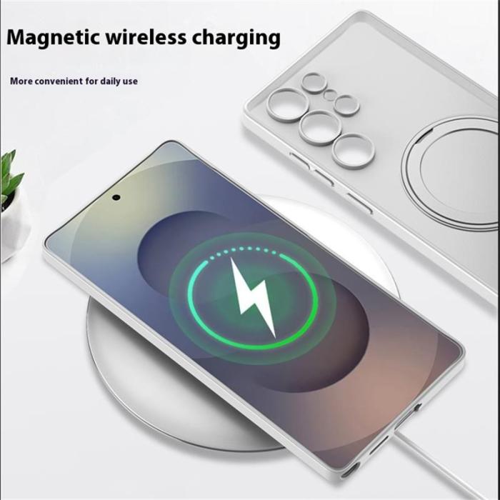 GKK - GKK Samsung Galaxy S25 Ultra Fodral - Matt Hård PC - Svart