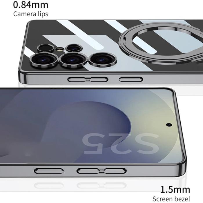 GKK - GKK Samsung Galaxy S25 Ultra Fodral PC + Metall - Guld