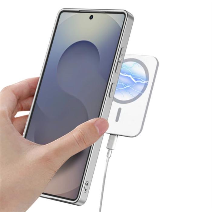 GKK - GKK Samsung Galaxy S25 Ultra Fodral PU + TPU + PC - Grå