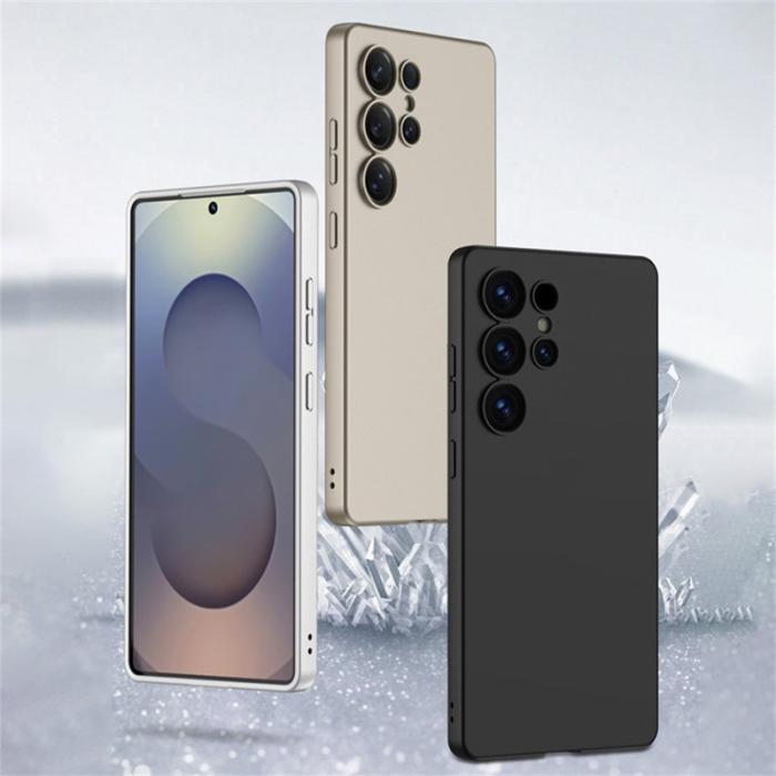 GKK - GKK Samsung Galaxy S25 Ultra Fodral Shockproof PC - Titanium Grey