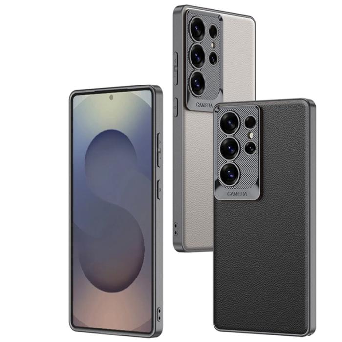 GKK - GKK Samsung Galaxy S25 Ultra Fodral Shockproof PU - Lila