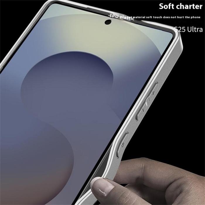 GKK - GKK Samsung Galaxy S25 Ultra Fodral Skin Touch AG PC+TPU - Blå