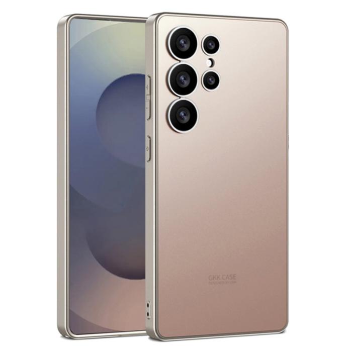GKK - GKK Samsung Galaxy S25 Ultra Fodral Skin Touch AG PC+TPU - Titan Guld