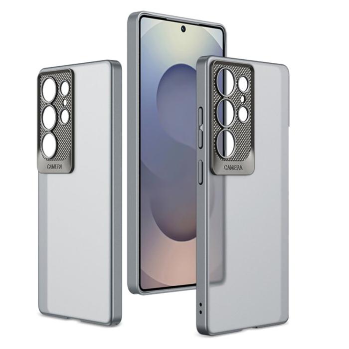 GKK - GKK Samsung Galaxy S25 Ultra Fodral Skin Touch - Grå