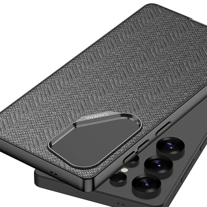 GKK - GKK Samsung Galaxy S25 Ultra Fodral Skin Touch PC + TPU - Brun