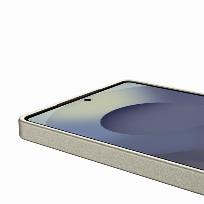 GKK - GKK Samsung Galaxy S25 Ultra Fodral Skin Touch PU + TPU - Titanium Gold