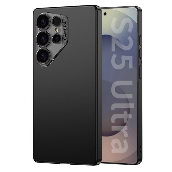 GKK - GKK Samsung Galaxy S25 Ultra Fodral Skyddande Hård PC - Svart