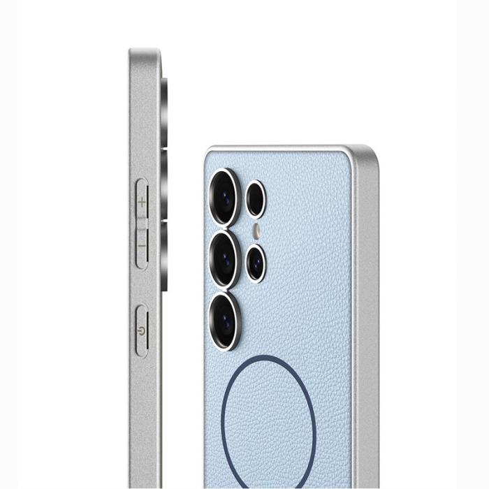 GKK - GKK Samsung Galaxy S25 Ultra Fodral Skyddande PU + TPU - Svart