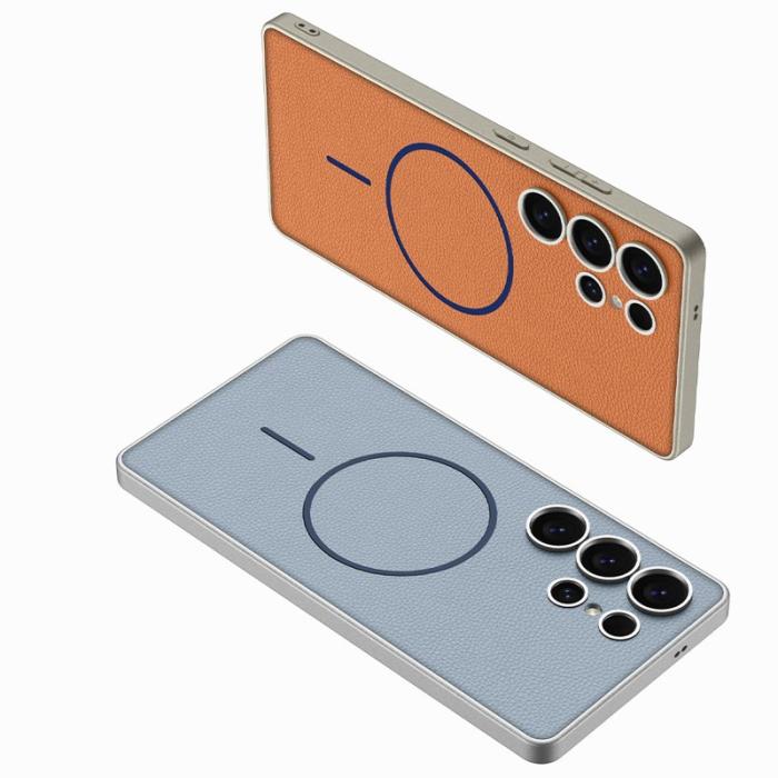 GKK - GKK Samsung Galaxy S25 Ultra Fodral Skyddande PU + TPU - Svart