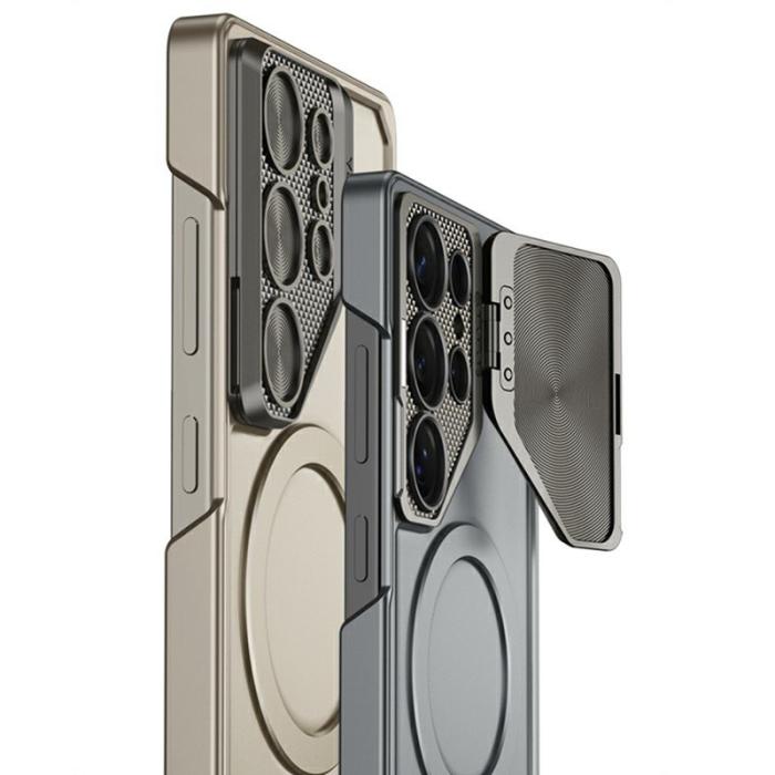 GKK - GKK Samsung Galaxy S25 Ultra Fodral Slim PC - Grå