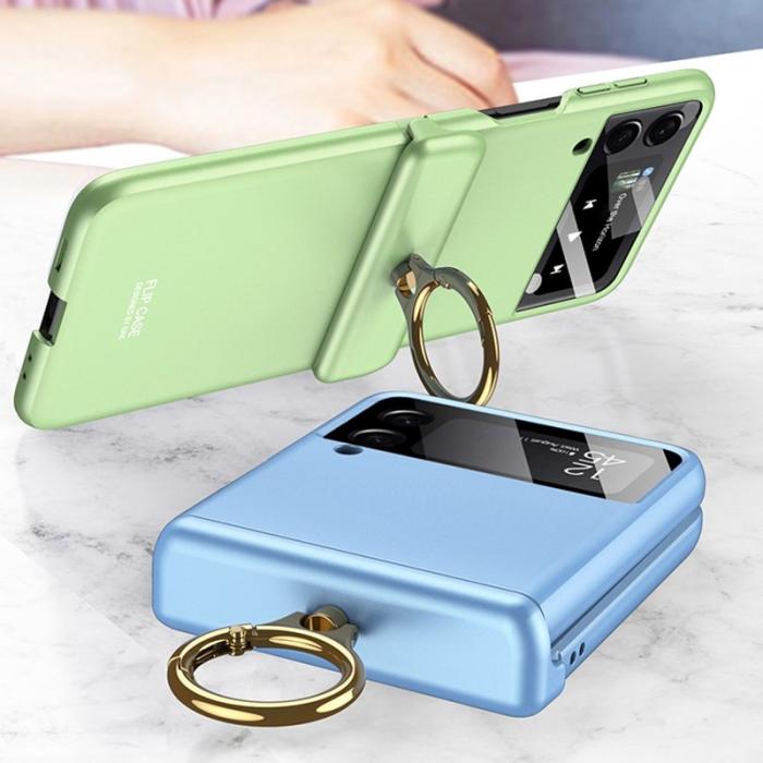 GKK - GKK Samsung Galaxy Z Flip4 Fodral Anti-scratch PC - Lila