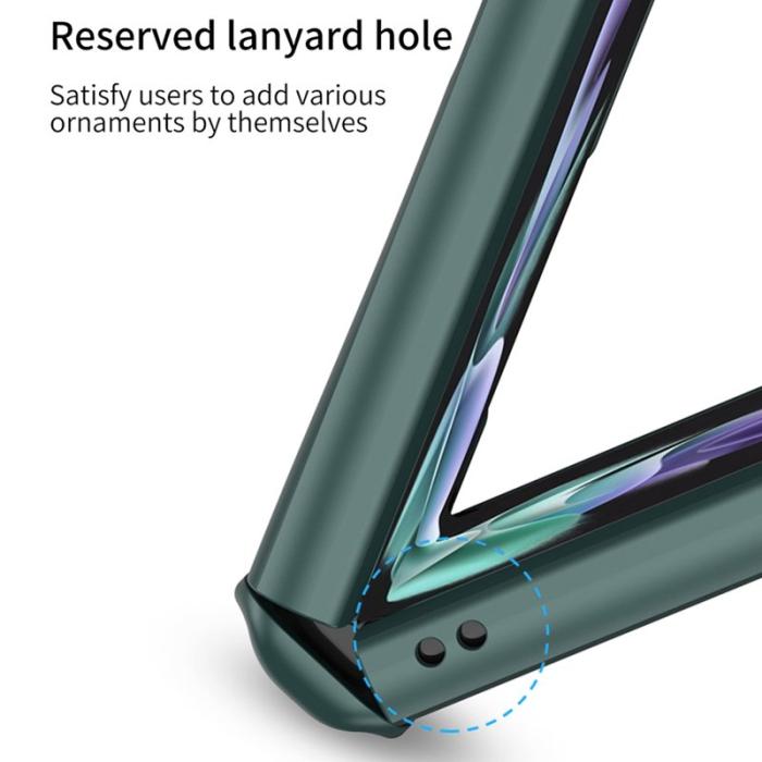 GKK - GKK Samsung Galaxy Z Flip4 Fodral Hård PC - Vinröd