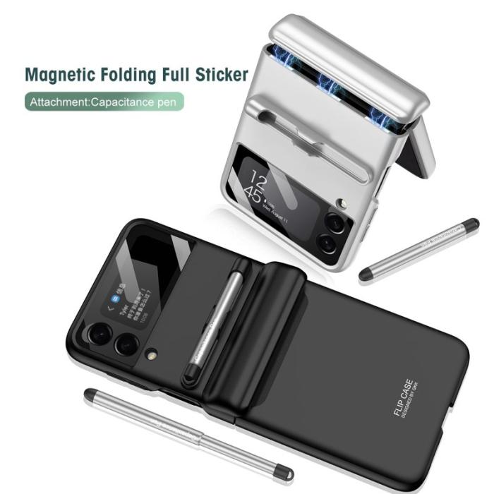 GKK - GKK Samsung Galaxy Z Flip4 Fodral PC - Grön