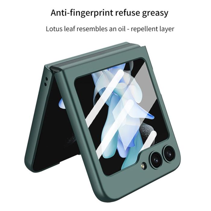 GKK - GKK Samsung Galaxy Z Flip5 Fodral Hård PC Ultra-Tunn - Grå