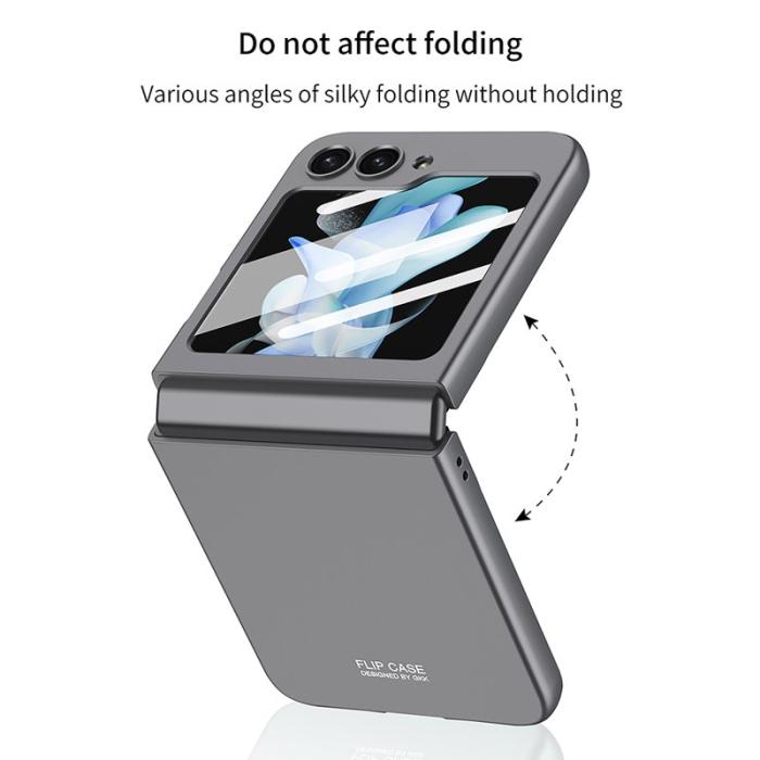 GKK - GKK Samsung Galaxy Z Flip5 Fodral Hård PC Ultra-Tunn - Grön