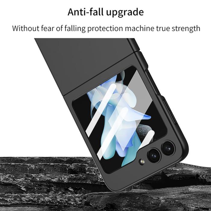 GKK - GKK Samsung Galaxy Z Flip5 Fodral Hård PC Ultra Tunn - Lila