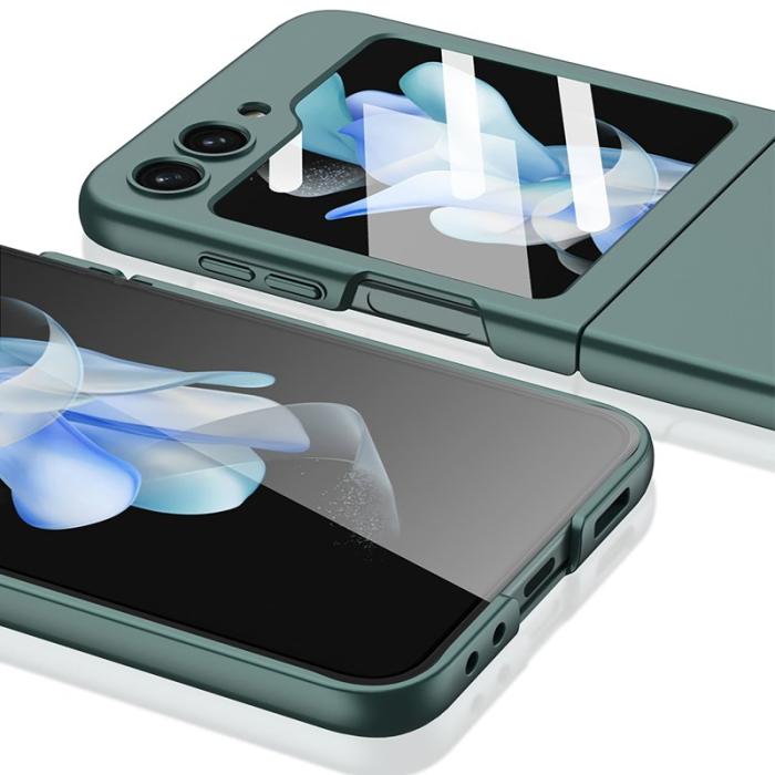 GKK - GKK Samsung Galaxy Z Flip5 Fodral Hard PC Anti-Scratch - Svart