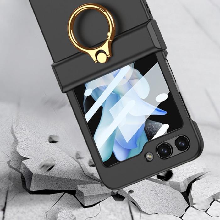 GKK - GKK Samsung Galaxy Z Flip5 Fodral Hinge Protection - Grön