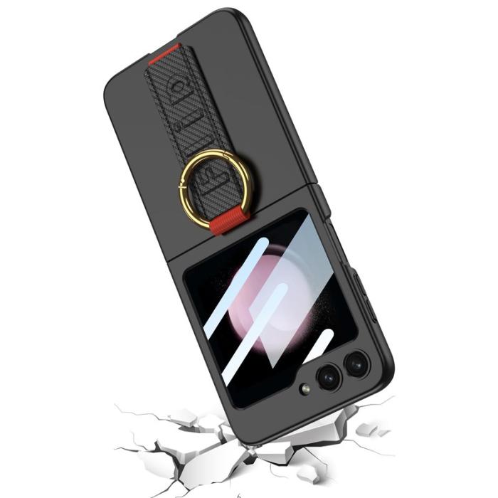 GKK - GKK Samsung Galaxy Z Flip5 Fodral PC - Grön