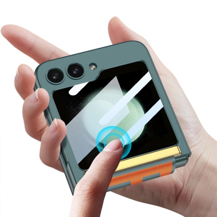 GKK - GKK Samsung Galaxy Z Flip5 Fodral PC Ultra-Tunn - Lila