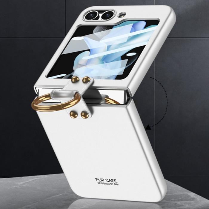 GKK - GKK Samsung Galaxy Z Flip5 Fodral - Slim Hard PC - Silver