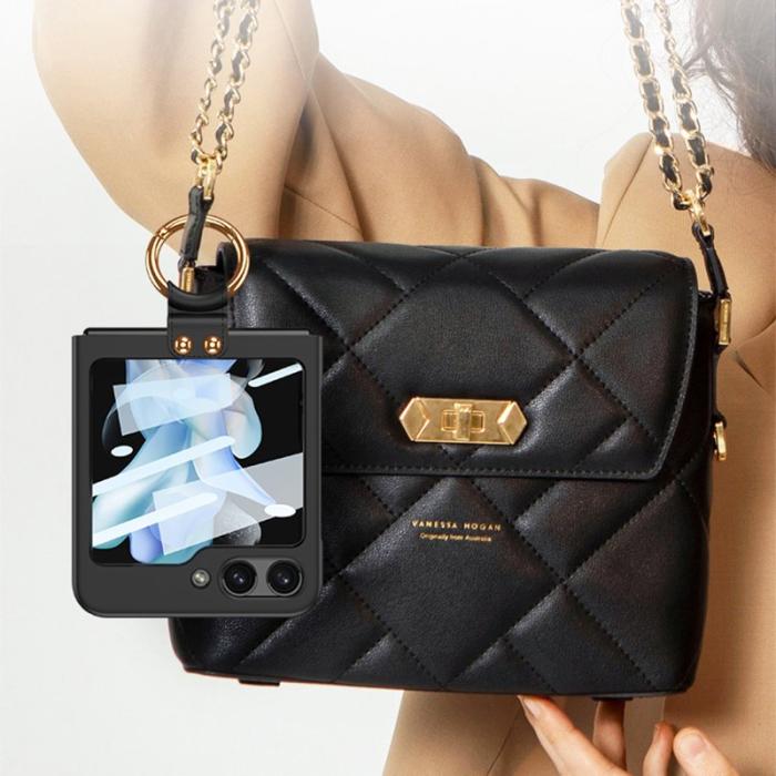 GKK - GKK Samsung Galaxy Z Flip5 Fodral - Slim Hard PC - Silver