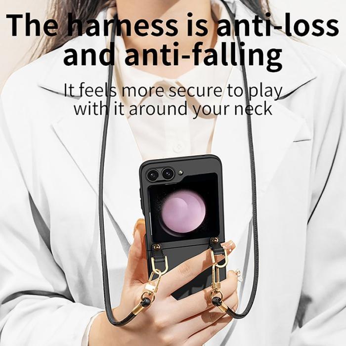 GKK - GKK Samsung Galaxy Z Flip5 Fodral Ultra Slim - Lila