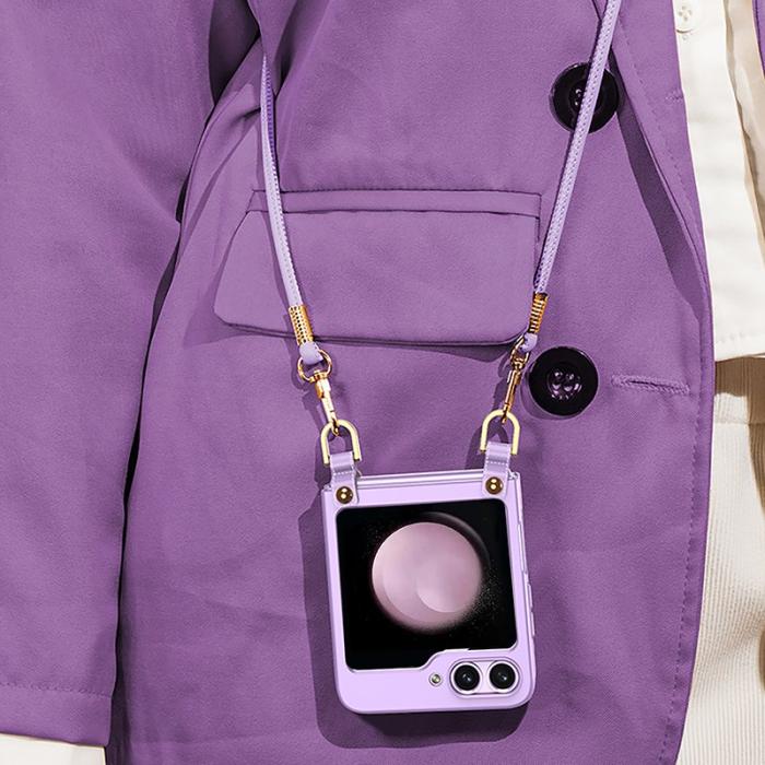 GKK - GKK Samsung Galaxy Z Flip5 Fodral Ultra Slim PC - Silver