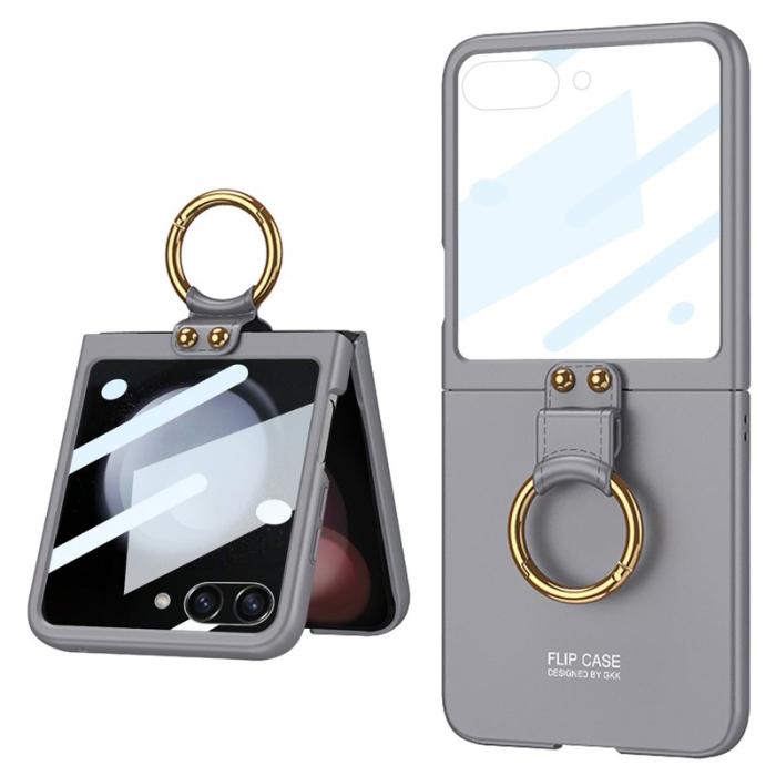 GKK - GKK Samsung Galaxy Z Flip5 Slim Fodral - PC - Grå