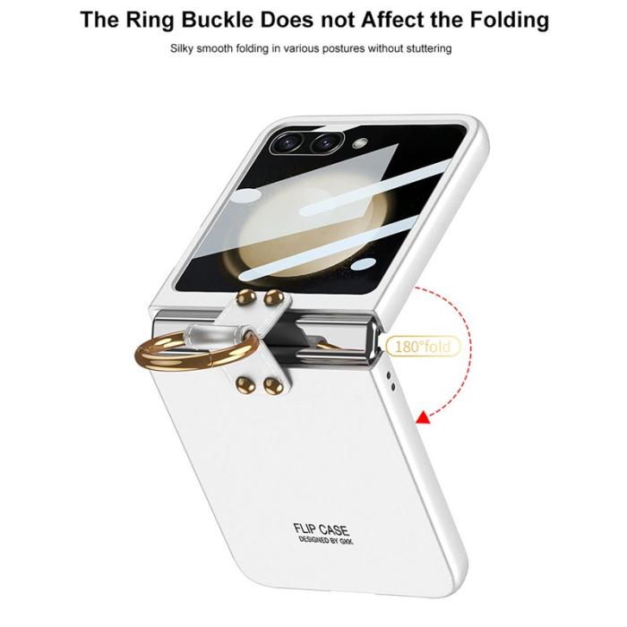 GKK - GKK Samsung Galaxy Z Flip5 Slim Fodral - PC - Svart