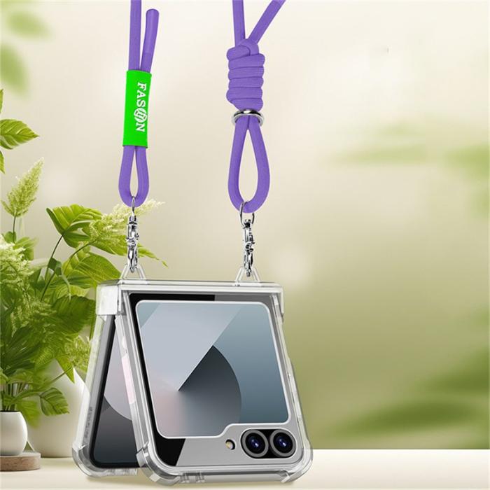 GKK - GKK Samsung Galaxy Z Flip7 FE 5G Fodral PC - Lila