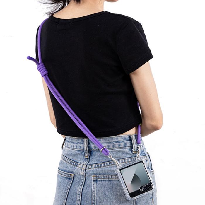 GKK - GKK Samsung Galaxy Z Flip7 FE 5G Fodral PC - Lila