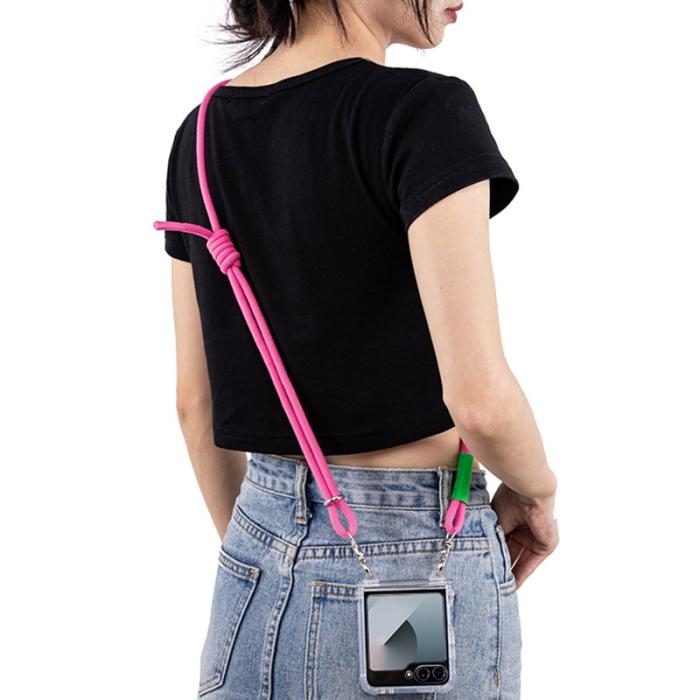 GKK - GKK Samsung Galaxy Z Flip7 FE 5G Fodral PC - Pink