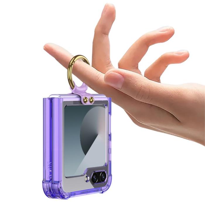 GKK - GKK Samsung Galaxy Z Flip7 FE Fodral Shockproof - Transparent