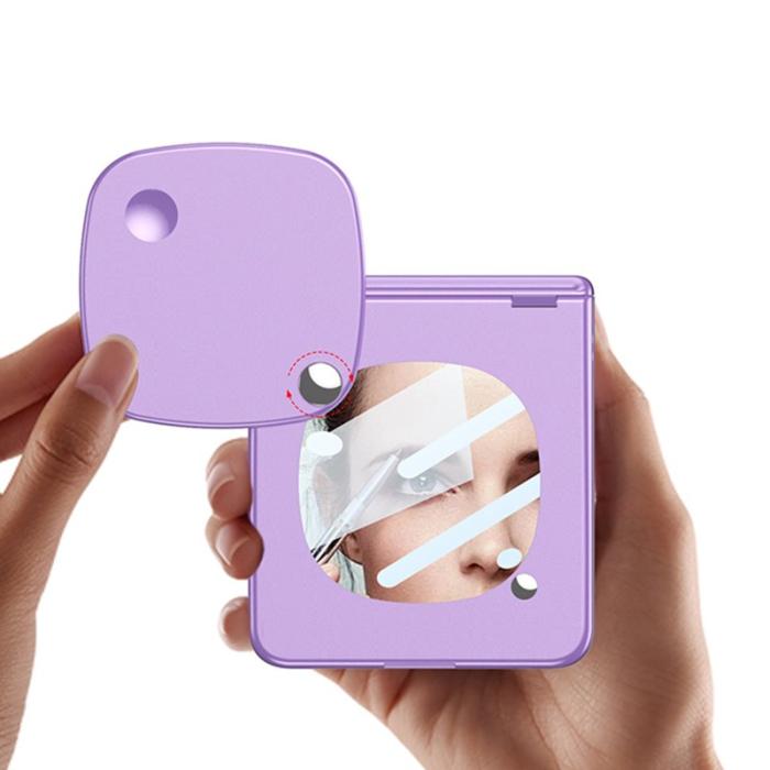 GKK - GKK Samsung Galaxy Z Flip7 Fodral - Magnetisk - Lila