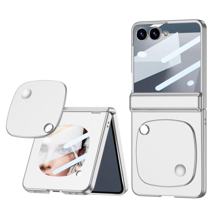 GKK - GKK Samsung Galaxy Z Flip7 Fodral - Magnetisk - Silver