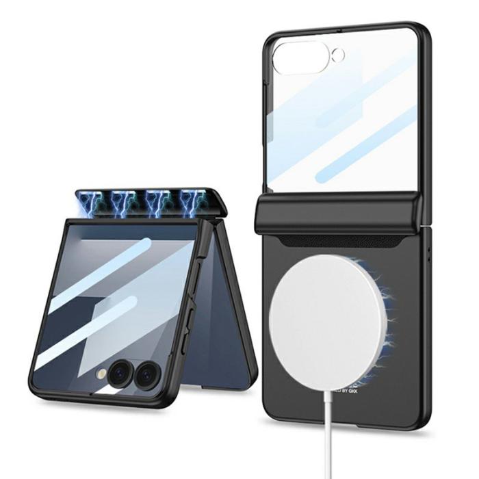 GKK - GKK Samsung Galaxy Z Flip7 Fodral MagSafe PC - Svart
