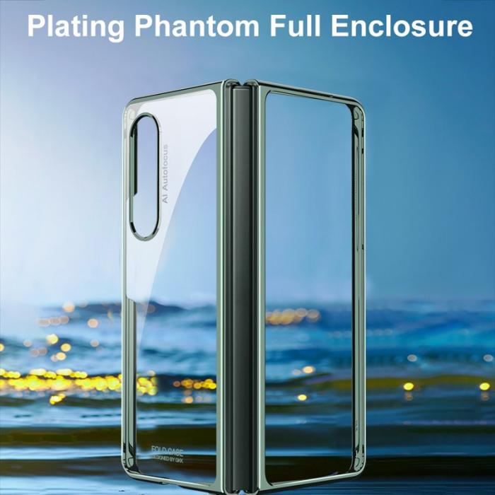 GKK - GKK Samsung Galaxy Z Fold3 5G Fodral i PC - Svart